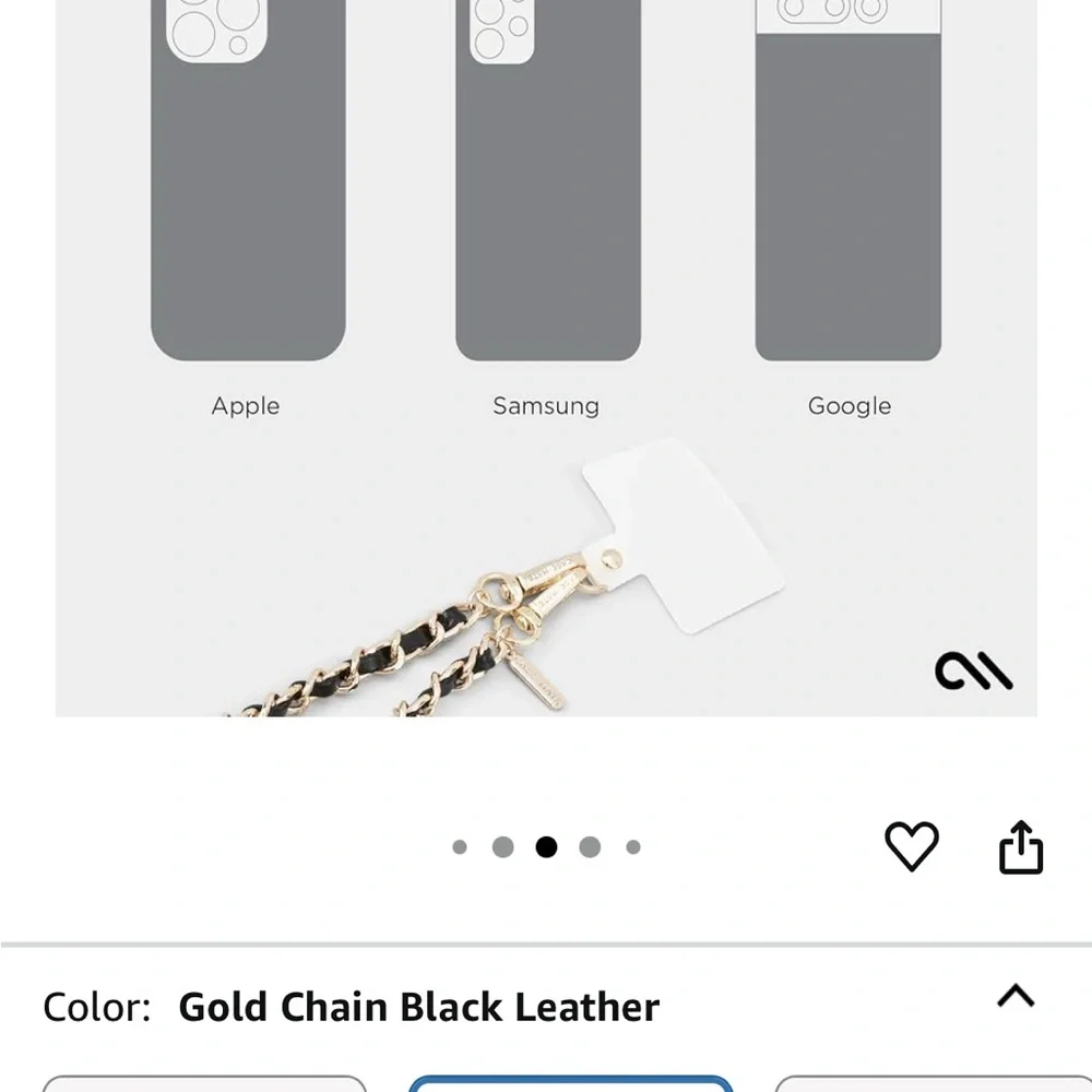 CaseMate phone chain